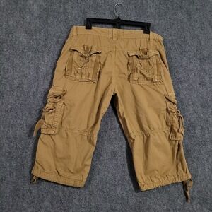 Vintage AWOFS Cargo Utility Shorts‎ 38 (FITS 35) Hiking Rave Y2K 17' Inseam